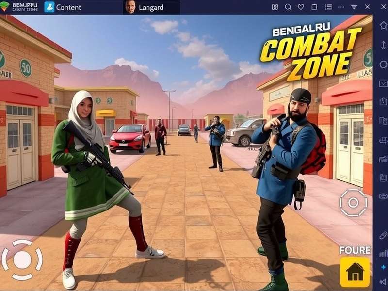 Massive 100-Player Battle Royale Mode Bengaluru Combat Zone Multiplayer